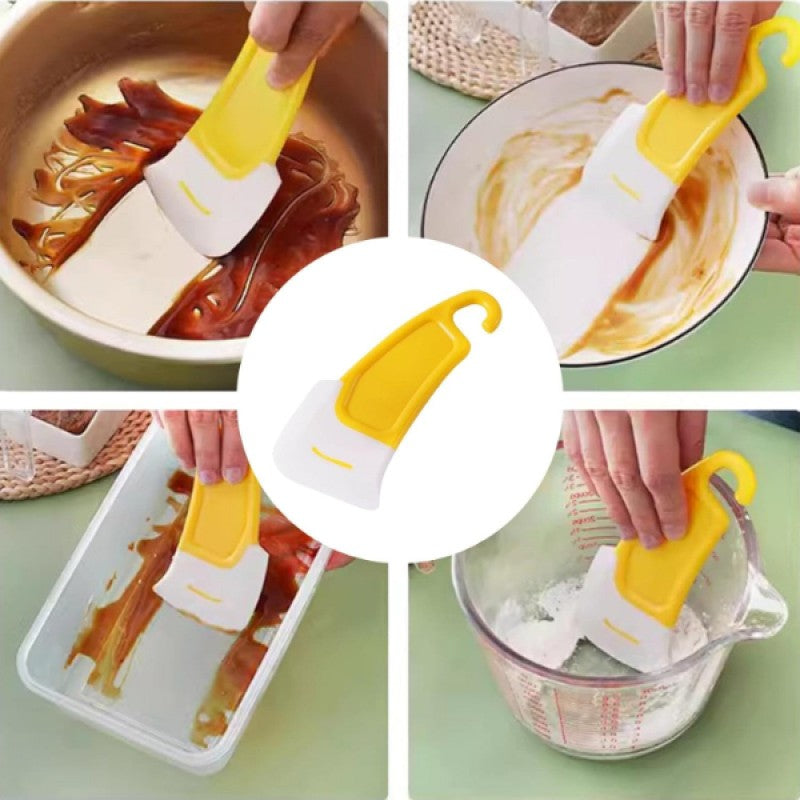 Silikon Uçlu Bulaşık Temizleme Kazıyıcı Spatula – Çizmeden ve Zorlanmadan Temizlik