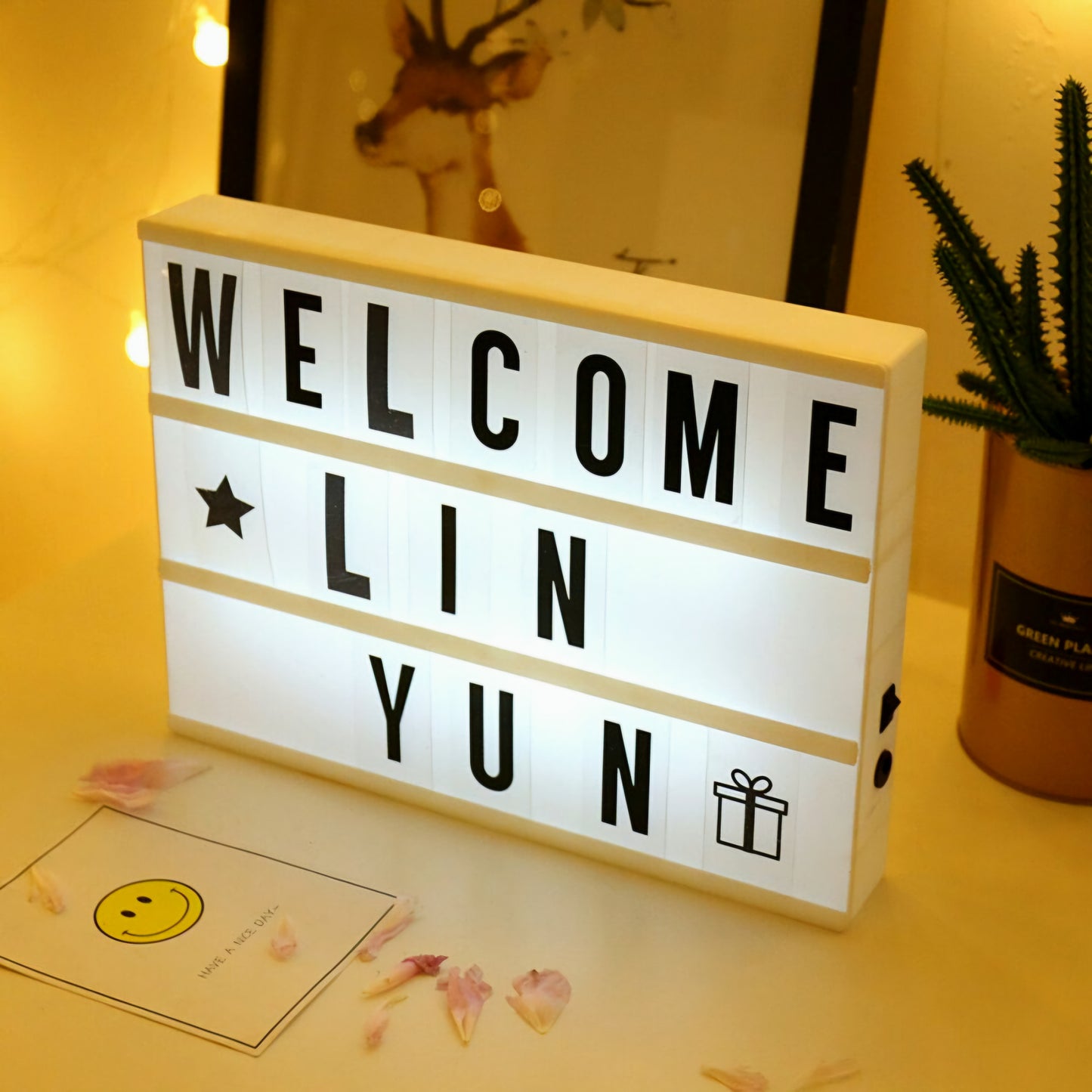 A5 LED IŞIKLI YAZI PANOSU LIGHTBOX