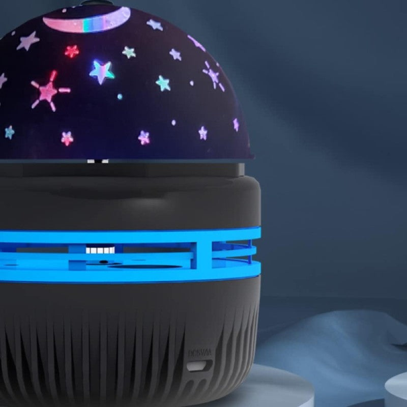 Mini Yıldızlı Projektör Gece Lambası – Renkli Işıklarla Huzurlu Atmosfer
