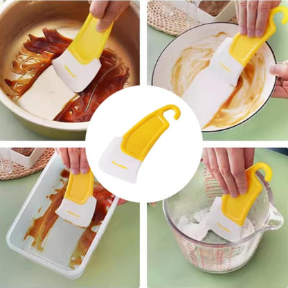 Silikon Uçlu Bulaşık Temizleme Kazıyıcı Spatula – Çizmeden ve Zorlanmadan Temizlik