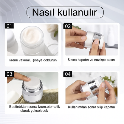 Hava Almayan Losyon Kavanozu 50 Ml