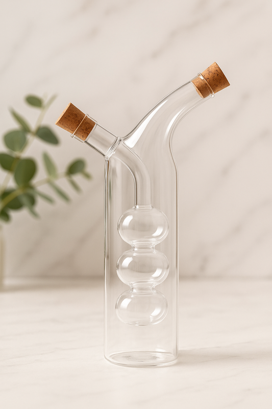 Cam 2'si 1 Arada Yağdanlık ve Sirkelik 300 ml