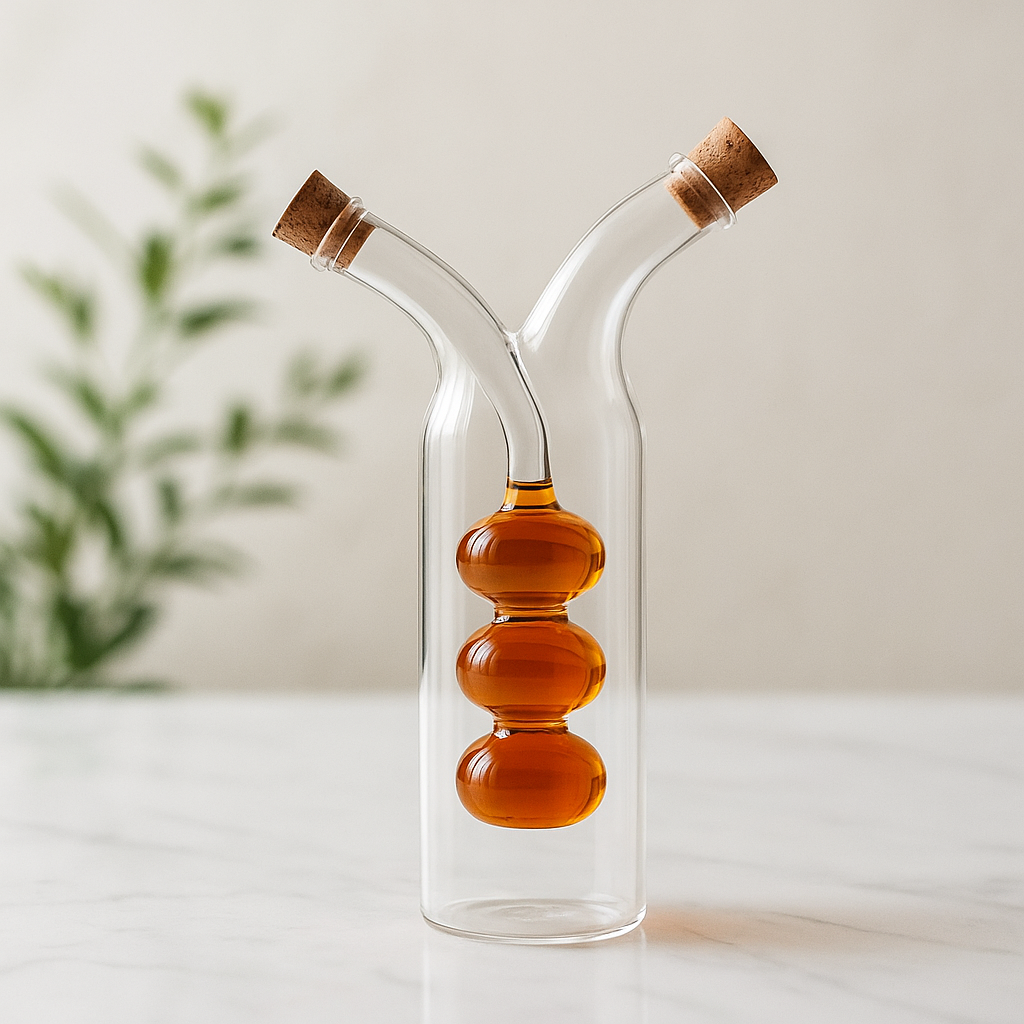 Cam 2'si 1 Arada Yağdanlık ve Sirkelik 300 ml